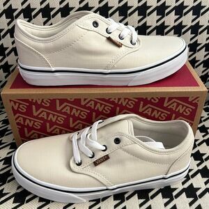 Vans Kids Sneakers in Cream and White